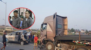 Container đâm Innova lùi trên cao tốc: Xác định tốc độ của hai xe